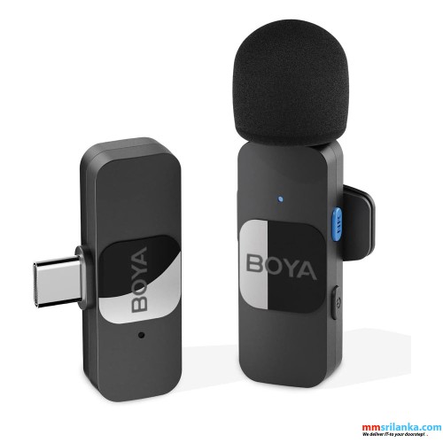 BOYA BY-V10 2.4GHZ WIRELESS MICROPHONE (6M)